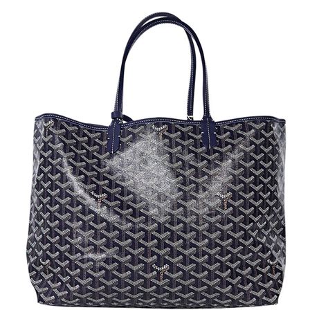 goyard navy tote saks|maison goyard handbags.